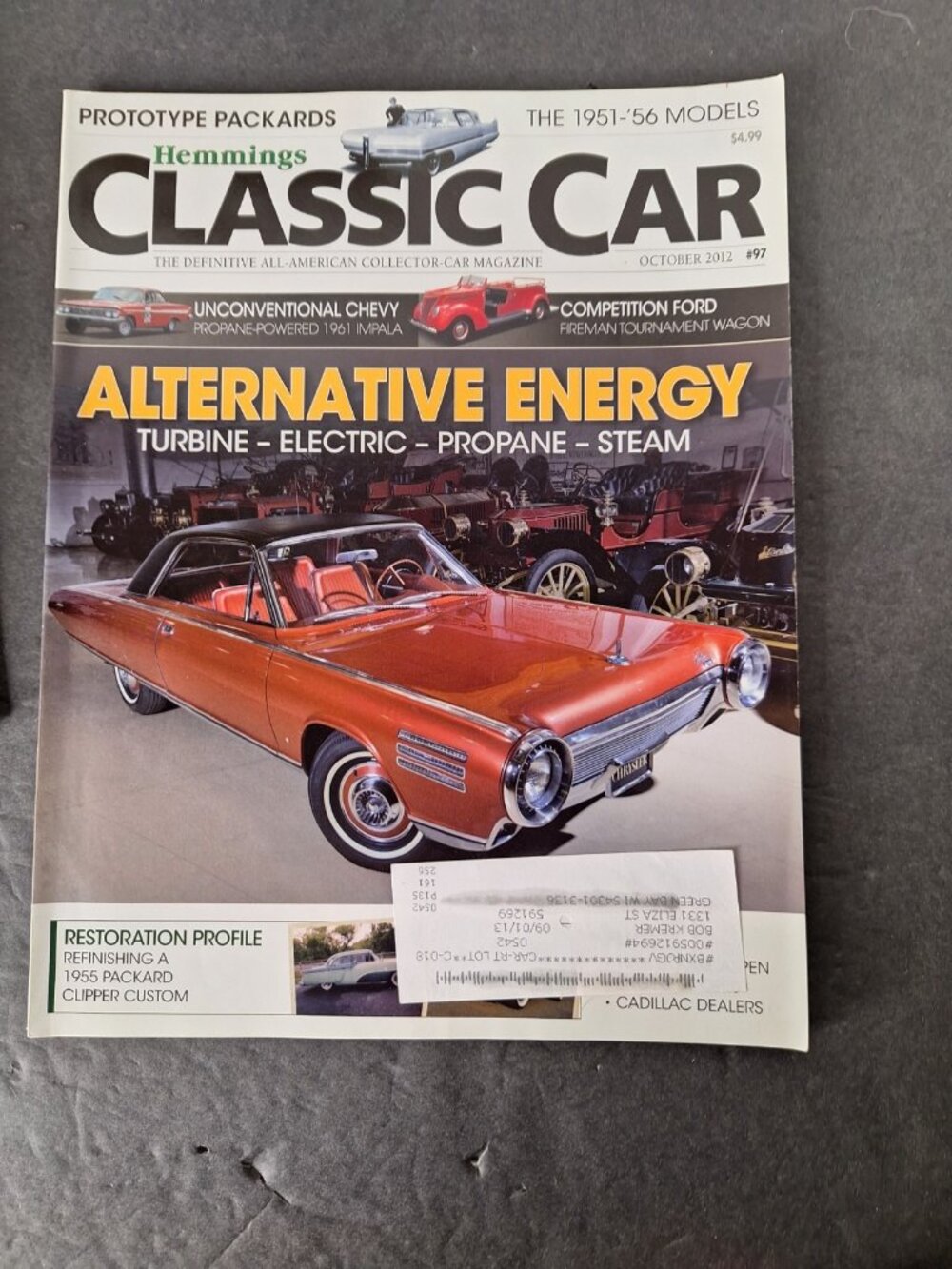 HEMMINGS CLASSIC CAR MAGAZINES - ALL TWELVE 2012 ISSUES - ALL IN GOOD SHAPE - Picture 4 of 14